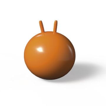 Northix Otroška žoga Skippy 45 cm, oranžna, starost 3+