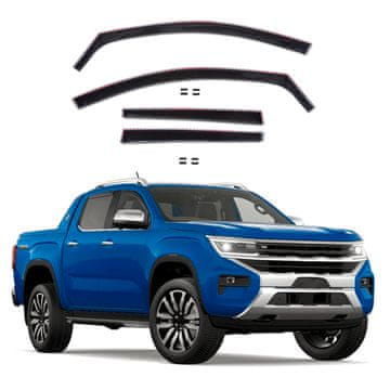 J&J Automotive GP Okenski deflektorji za VW Amarok 2 2022-Nad LSE 4 kosa