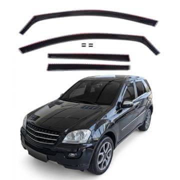 J&J Automotive GP Okenski deflektorji za Mercedes M Class W164 320 06/2005-2011 5 vrata, 4 kosa