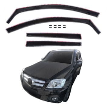 J&J Automotive GP Okenski deflektorji za Mercedes GLK X204 2009-2015 4 kosa