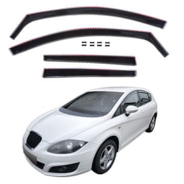 J&J Automotive GP Okenski deflektorji za Seat Leon 2 2006-2012 4 kosa