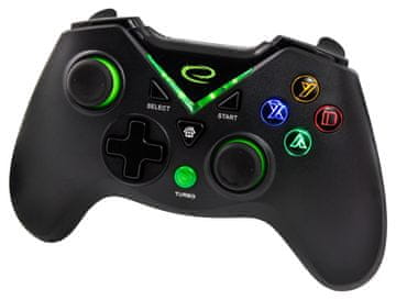 Northix Brezžični igralni plošček Esperanza 2,4 Ghz Pc/PS3/Xbox One Series X/S Usb Major