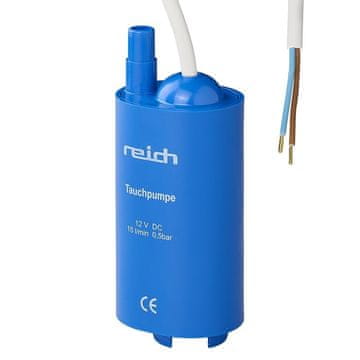 Northix Potopna vodna črpalka, 12 V, zmogljivost 15 L/min