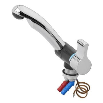 Northix Mešalna pipa, Mono-Mix, 12V, Ø27 mm, krom/črna