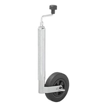 Northix Jockey kolo 48 mm, plastično platišče, pnevmatika iz polne gume, zavora