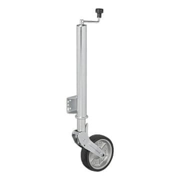 Northio Veliko Jockey Wheel, kovinsko platišče, pnevmatika iz polne gume, nosilnost 500 kg