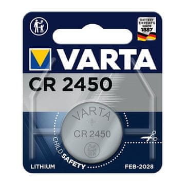 Northio Litijeva gumbasta baterija CR2450 3 V, pretisni omot