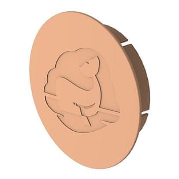 Northio Končni pokrov zračnega kanala, 65 mm, bež