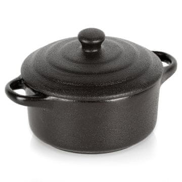 Northix Porcelanasti pekač s pokrovom, prostornina 150 ml
