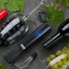 Northix Komplet električnih odpiračev za vino z zamaškom in dodatki