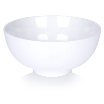 Northix Velika skleda iz belega porcelana - 1,6 litra