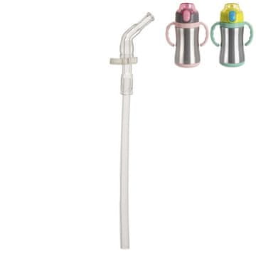 Northix Prozorna slamica za termovke, 18 cm, silikon