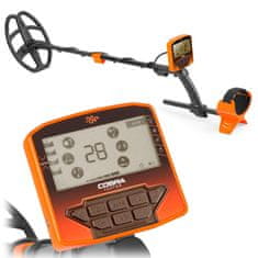 Cobra Tector Detektor kovin z vodoodporno tuljavo DD in velikim LCD zaslonom