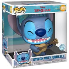 0.00023 Disney Stitch Ukulele, ekskluzivna velikost 25 cm, popolna za otroke