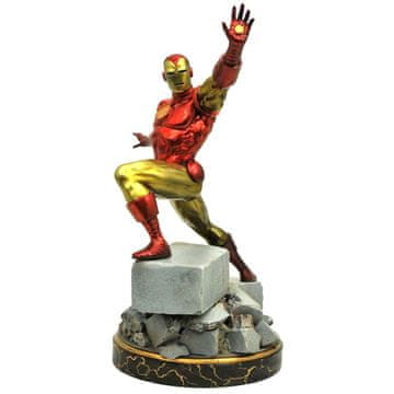 Northix Klasični kip Iron Man 35 cm - zbirateljska figura Marvel