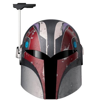 Northix Elektronska čelada Ahsoka Sabine Wren za cosplay in zbirateljstvo