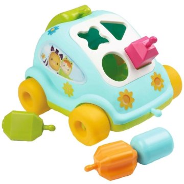 Northix Avto igračka Shape Sorter za zgodnje učenje in razvoj motoričnih sposobnosti