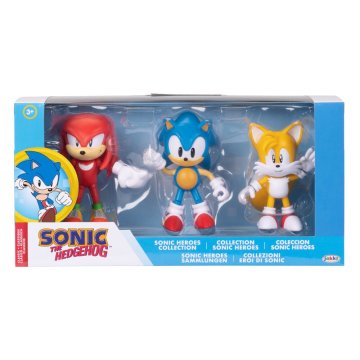 Northix Sonic the Hedgehog Classic Paket 3 akcijskih figur, 10 cm