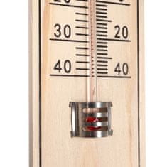 Northix Klasični termometer za notranje in zunanje prostore iz MDF plošče
