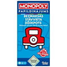 Northix Razširitveni komplet družabne igre Monopoly Free Parking Jackpot