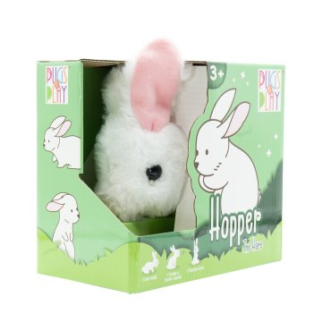 Northix Interaktivna igrača za pse, Jumping Rabbit Hopper