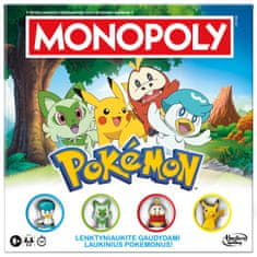 Northix Namizna igra Monopoly v litovščini - zabava za 2-6 igralcev