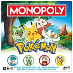 Northix Namizna igra Monopoly s Pokémoni v estonščini in latvijščini