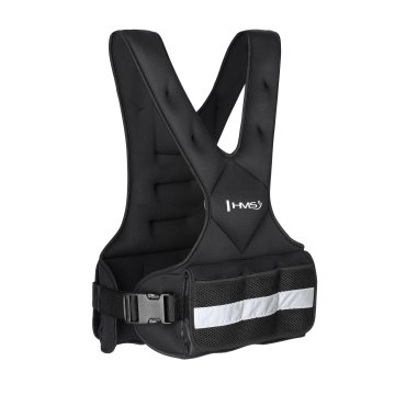 Northix Brezrokavnik z nastavljivo težo 9 kg - vadba za moč