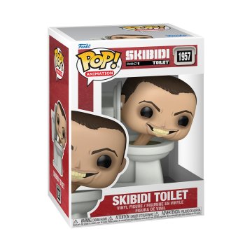 Northix Skibidi WC školjka Funko Pop! Zbirateljska igrača iz vinilne figure