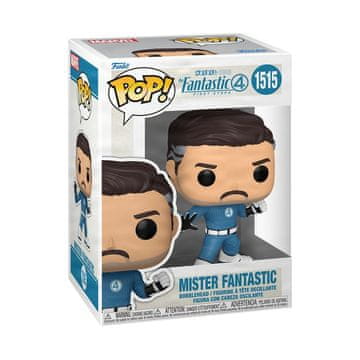 Northix Marvel Funko Pop! Vinilna figura - Mister Fantastic, 3,75 palca