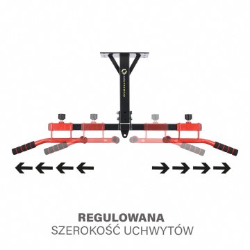 Northix Pull Up Drog, pritrditev na vrata, jeklo za težke obremenitve