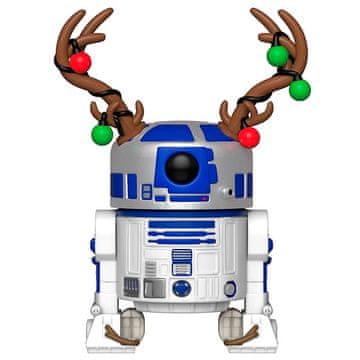 Northix Figura Star Wars Holiday R2-D2 z rogovjem, velikost 6 palcev