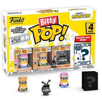 Northix Pretisni omot Bitty POP Minions zbirateljske figure serije 4