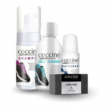 Cocciné Coccine 4-v-1 komplet za čiščenje belih čevljev
