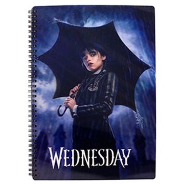 Northix A4 zvezek za Wednesday Rain 80 strani s črtami