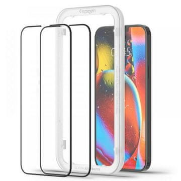shumee Kaljeno steklo za iPhone 13 / 13 Pro Spigen - 9H, polna prevleka