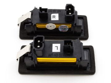 shumee BMW E39 E46 E60 E61 E70 E71 E90 E91 E92 E93 F10 F18 F30 F31 LED luči za registrsko tablico, komplet 2 kosov