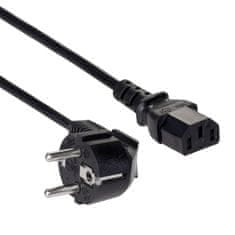 Akyga 3-pinski napajalni kabel za monitor tiskalnika Akyga AK-PC-06C IEC C13 - CEE 7/7 3 m