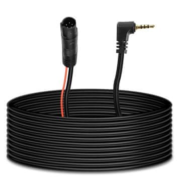 Save 5-pinski kabel za video snemalnik, kabel za kamero za vzvratno vožnjo, 5,5 m kabel