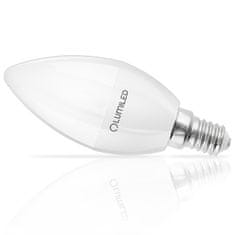 LUMILED 6x LED žarnica E14 svečka B35 8W = 60W 880lm 6500K hladno svetilo 180°