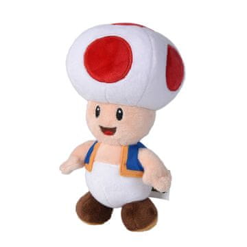 Northix Plišasta igrača Super Mario Toad, velikost 20 cm, mehak material