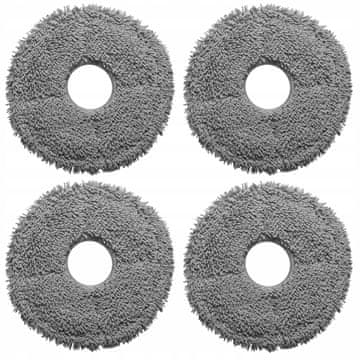 shumee 4 x Mop prevleka za Dreame L10S Ultra L10 L20 X20 X40 X50 Xiaomi S10+ X10+