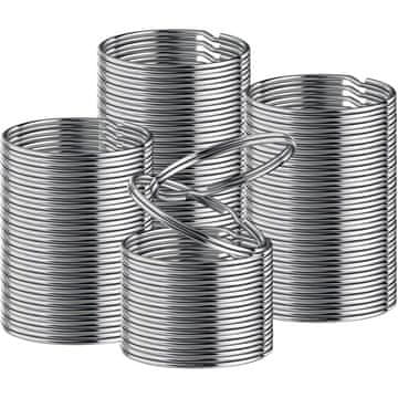 shumee Obesek za ključe, obesek za ključe, obesek za ključe, obesek za ključe 24 mm / 100 kosov.