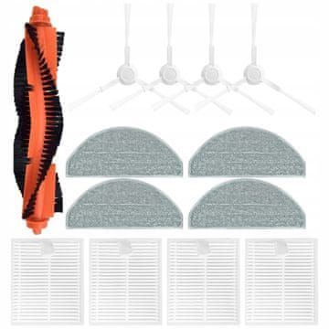 shumee Veliki komplet dodatkov Krtače Filter Mops za Xiaomi Robot Vacuum E10 E12