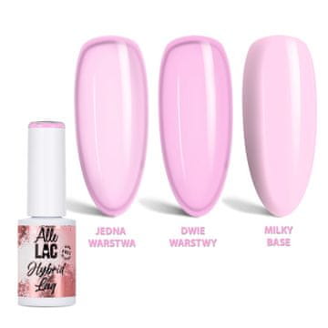 shumee LED/UV gel lak Pinks Misty Rose AlleLac hema/Di-hema Free 6g