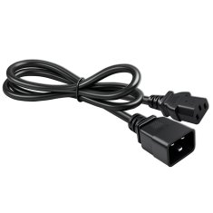 Podaljševalni kabel Qoltec IEC C20/C13 | 3x1,5 mm² | 1,2 m