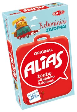Northix Družabna igra Alias Travel v litovščini zabava za vse starosti