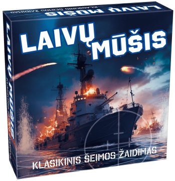 Northix Družabna igra Battleship v litovski jezikovni izdaji