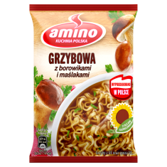 UNILEVER Amino instant gobova juha z jurčki in pinjencem 57 g