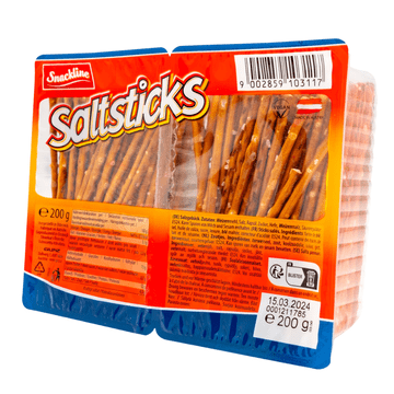 shumee Snackline slane palčke dvojno pakiranje 200 g